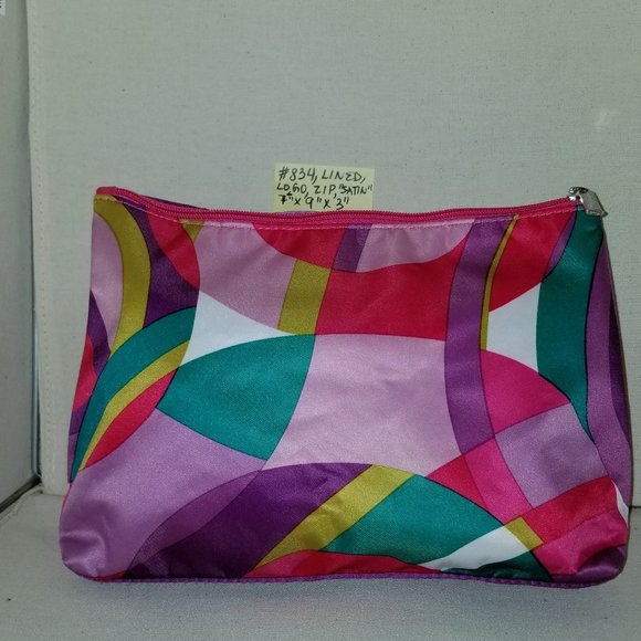 #834 NWOT RARE Clinique Tracy Reese Cosmetic Bag! - Picture 3 of 10